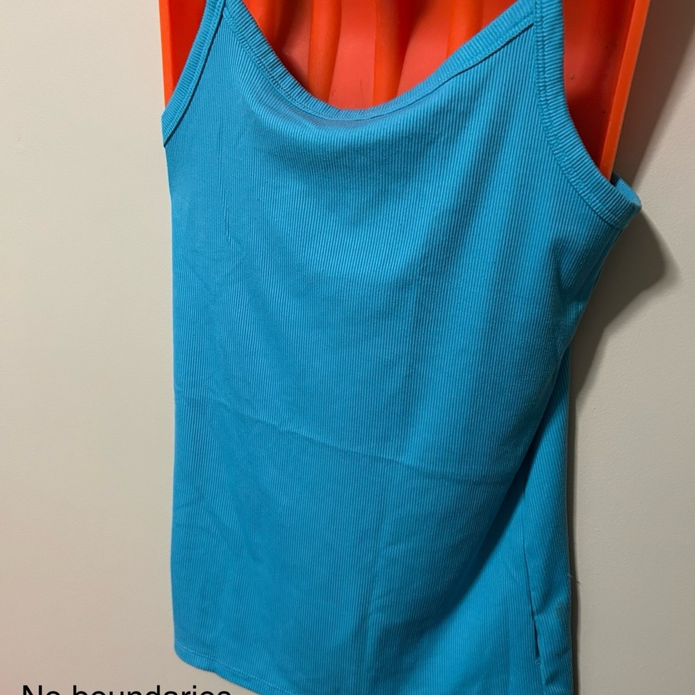 No Boundaries Turquoise Camisole